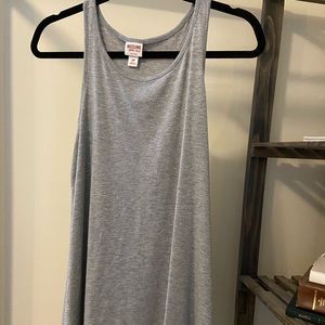 Grey tank dress